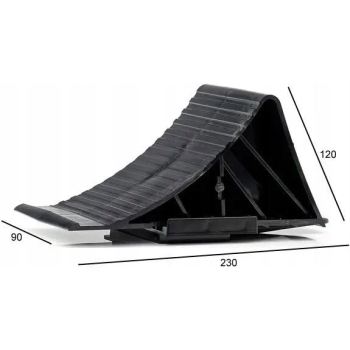 PODPORA POD KOŁO KLIN OPORNICA + MOCOWANIE